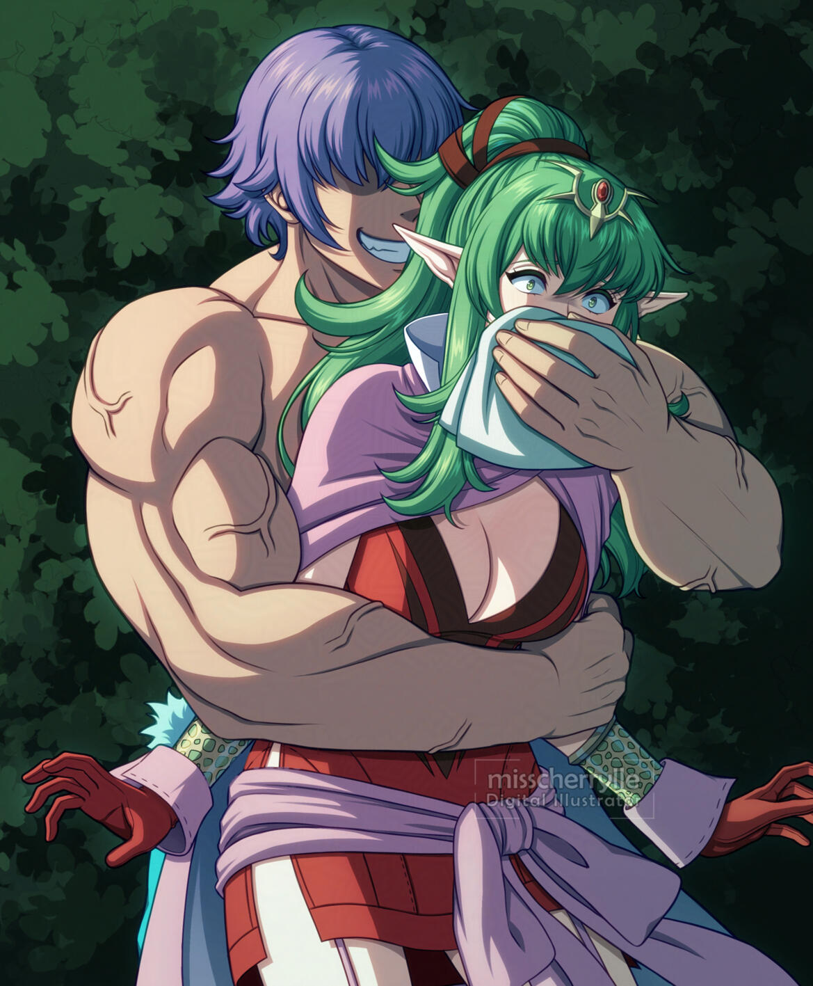 Tiki [Fire Emblem] - Cell Shaded Illustration